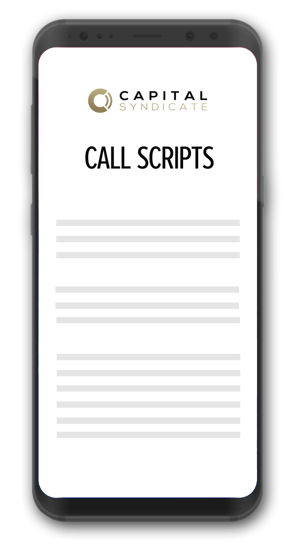 Offer Call Script Special Limited-Time Offer: “How to Earn Income Lending Other People's ...